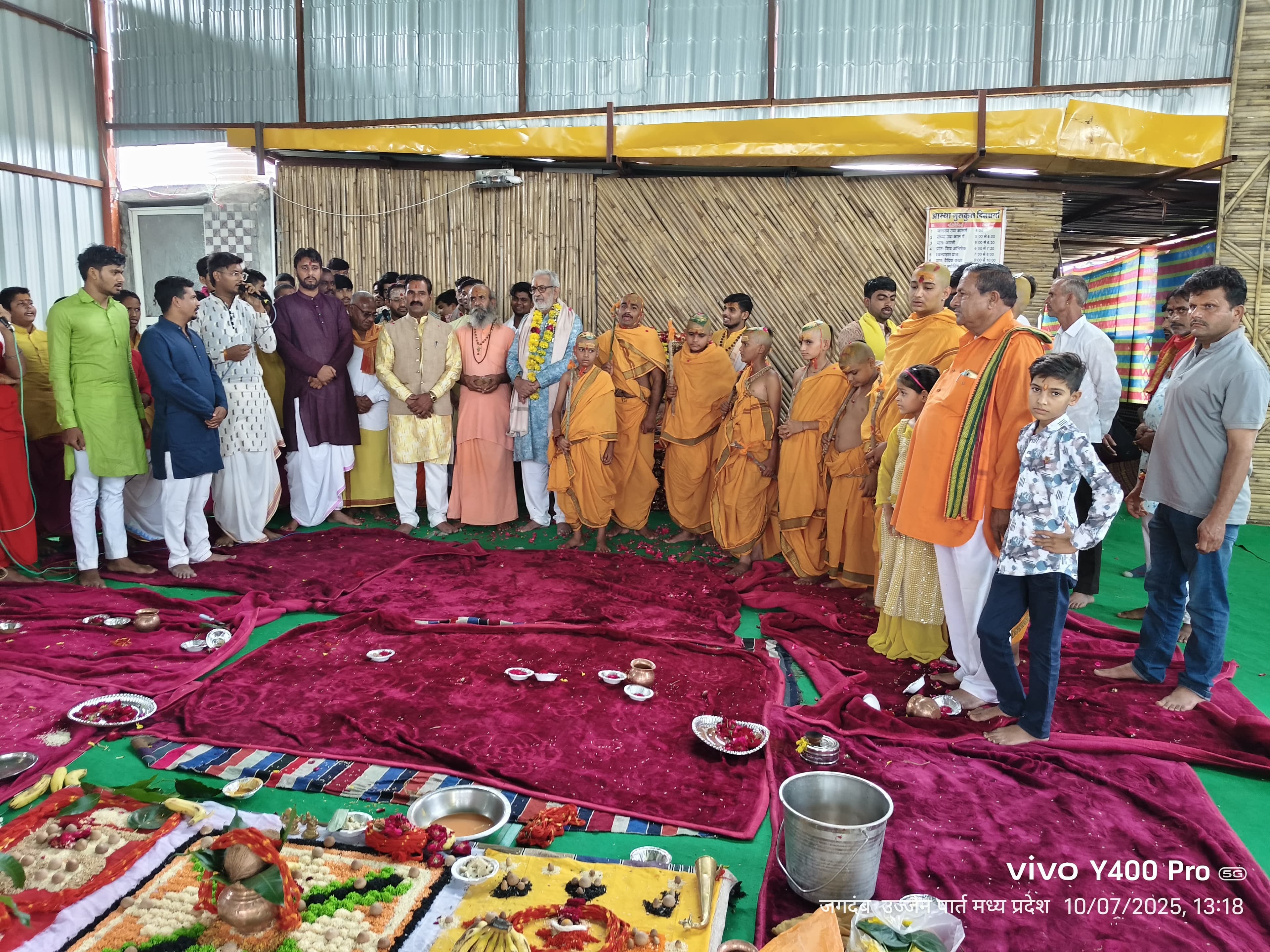 Palmistry workshop at Aastha Gurukul - Samudrik Shastra practical training Ujjain